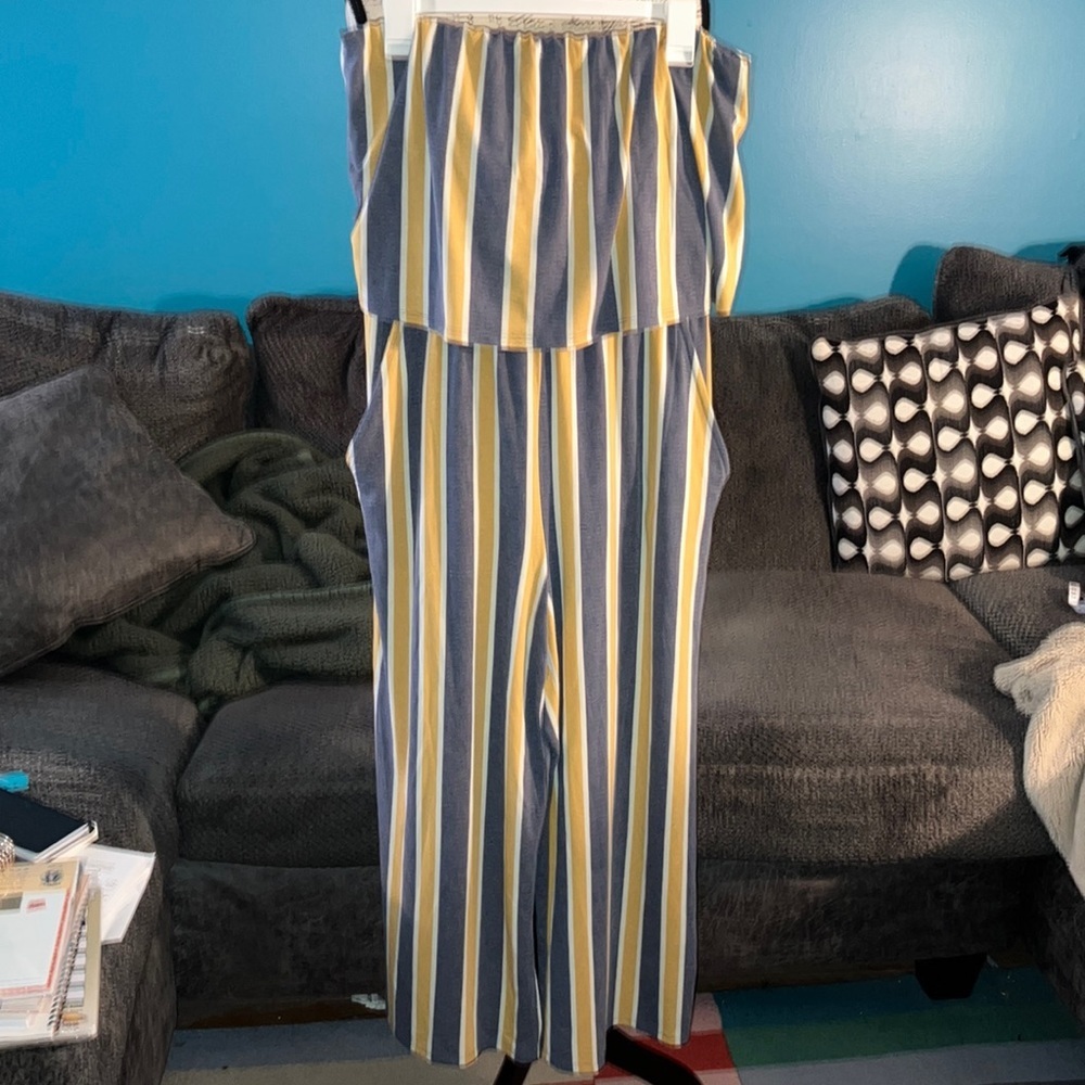 BeBop Strapless Jumpsuit, XL